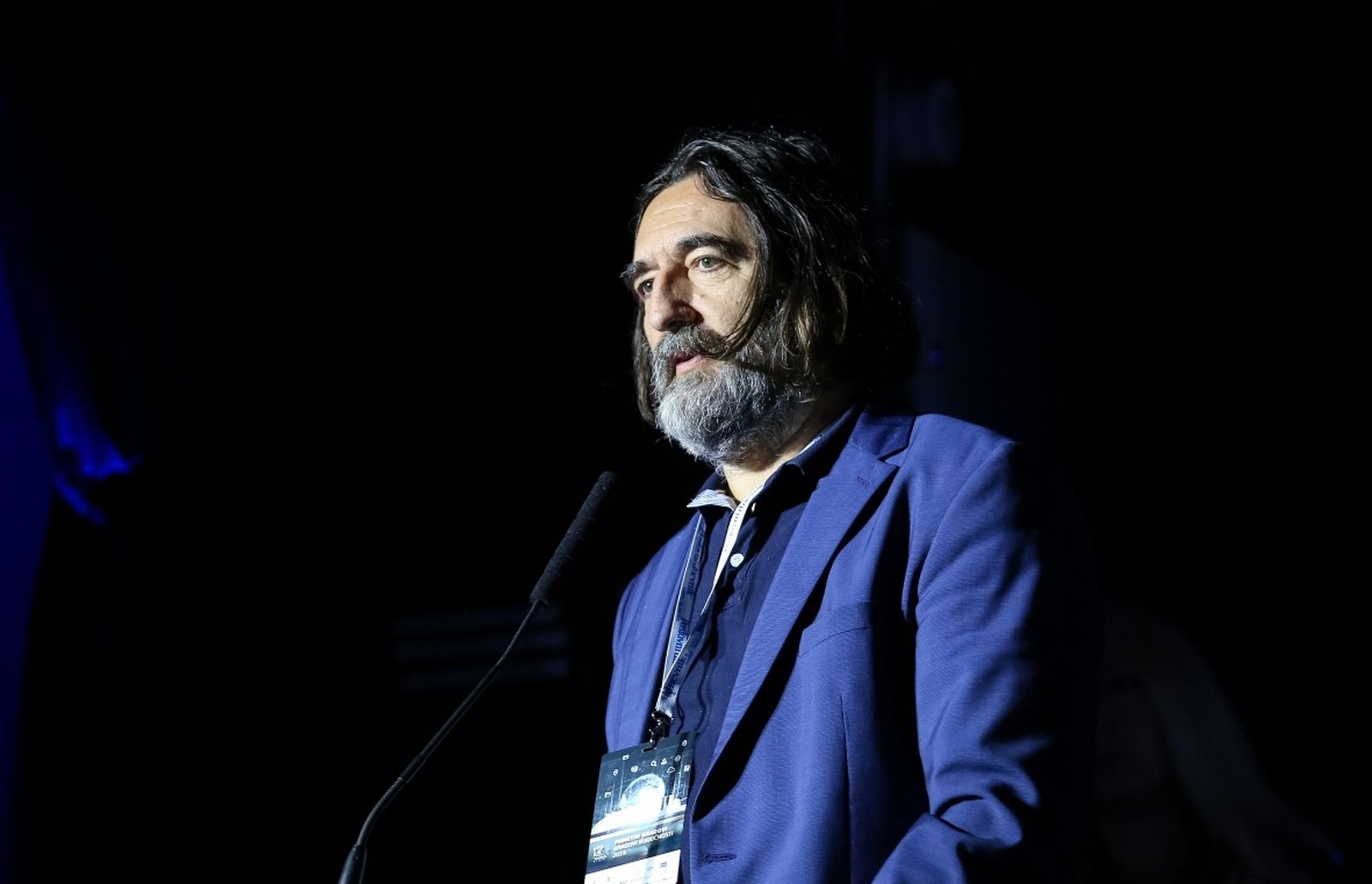 20.11.2019.,Zagreb -Konferencija Pametni gradovi odrzava se u Tvornici kulture. Nagrada gradu Varazdinu u kategoriji Pametno zivljenje. Ivan Cehor, gradonacelnik Varazdina.
Photo: Emica Elvedji/PIXSELL