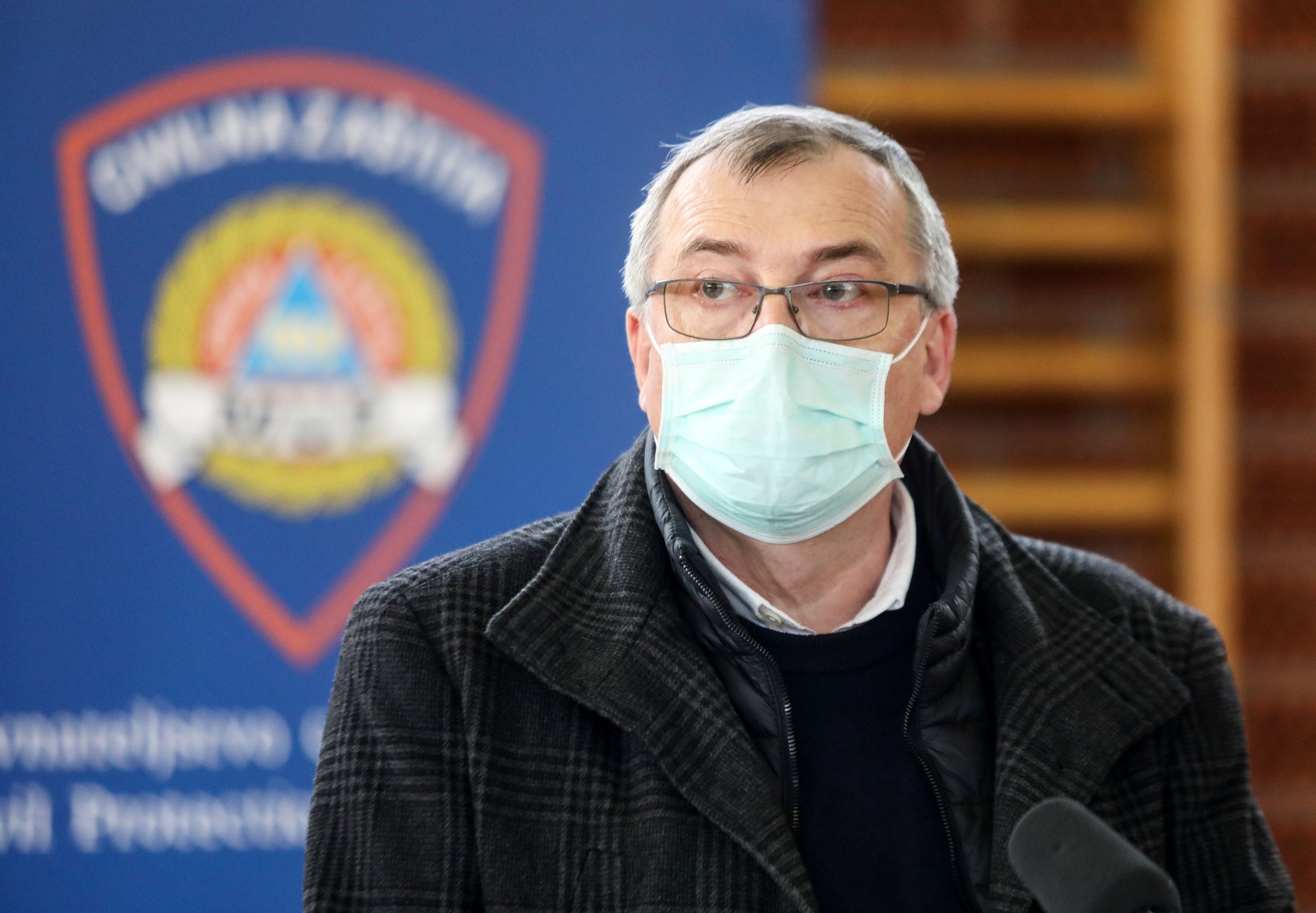 23.11.2020., Zagreb - Konferencija za medije stozera civilne zastite RH.
Photo: Marin Tironi/Pixsell