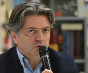 25.09.2018., Zagreb-U knjiznici i citaonici Bogdan Ogrizovic odrzan je okrugli stol naziva Cjepivo protiv pneumokoka. Govorili su lijecnici Goran Tesovic, Jadranka Kelecic i Iva Palcic. Moderatorica je bila Ida Prester.