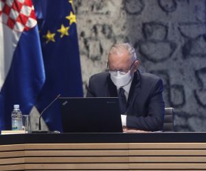26.11.2020., Zagreb - 24. sjednica Vlade Republike Hrvatske u zgradi Nacionalne i sveucilisne knjiznice. Davor Bozinovic. 
Photo: Zeljko Lukunic/PIXSELL