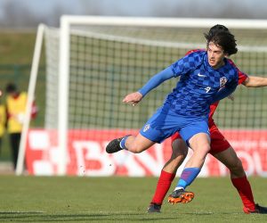 27.03.2018., stadion Radnik, Velika Gorica - Kvalifikacijska utakmica za Euro U21 koji ce se odrzati u Italiji 2019. godine, skupina 1, 7. kolo, Hrvatska - Moldavija. Andrija Balic Photo: Goran Stanzl/PIXSELL