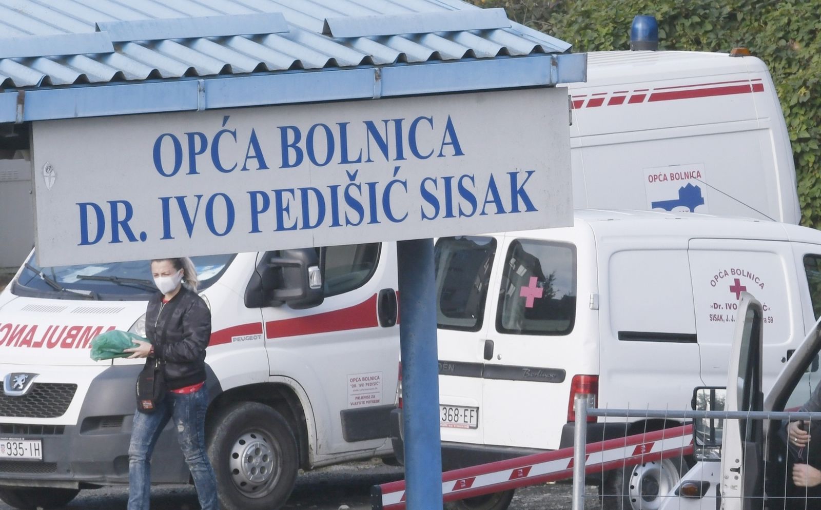 28.10.2020., Sisak - Opca bolnica dr. Ivo Pedisic. Photo: Nikola Cutuk/PIXSELL