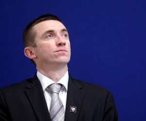 31.07.2020., Zagreb - Ivan Penava komentirao je u Saboru ovogodisnju proslavu obljetnice Oluje. 
Photo: Patrik Macek/PIXSELL