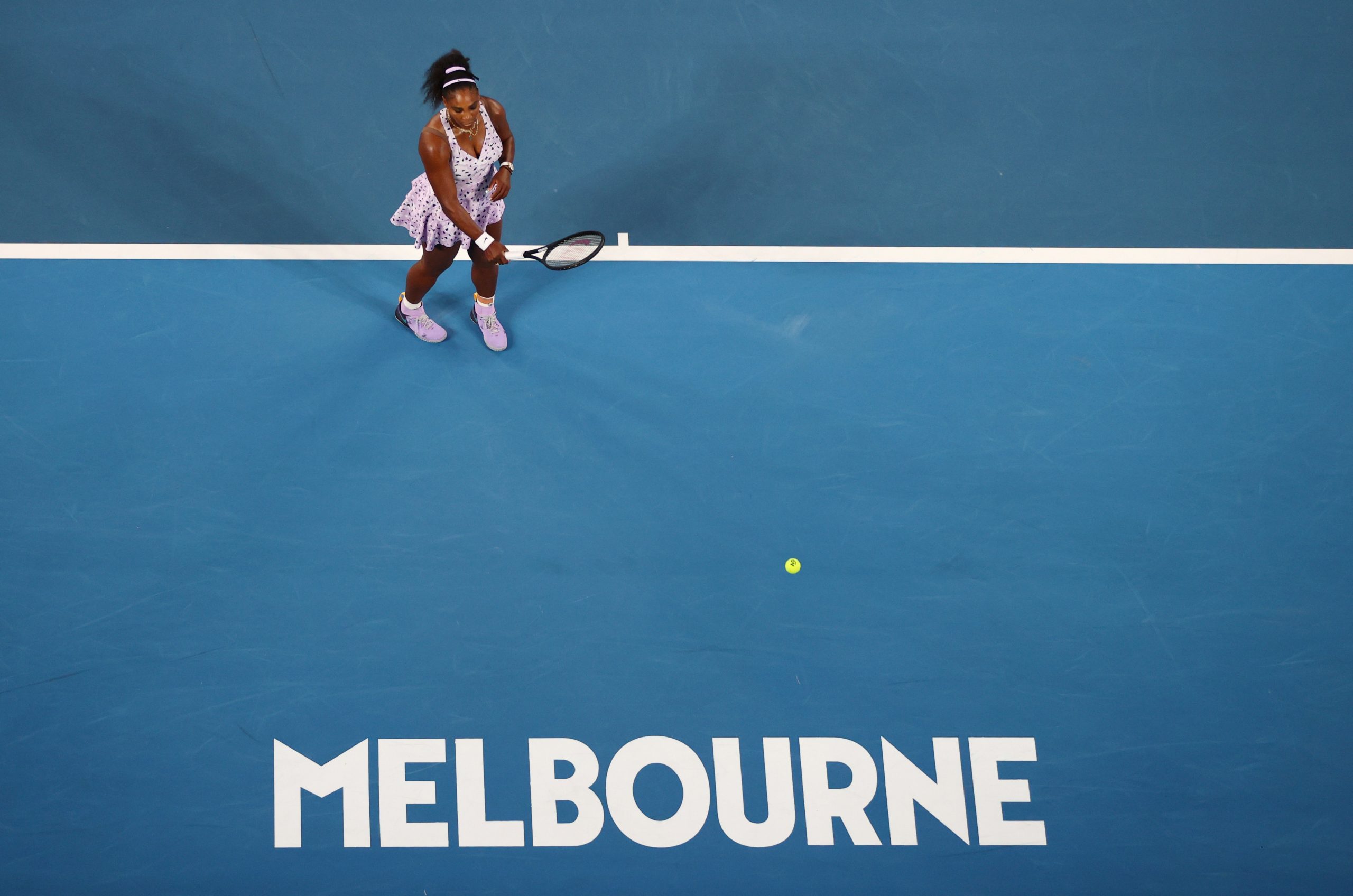 FILE PHOTO: Tennis - Australian Open - Second Round FILE PHOTO: Tennis - Australian Open - Second Round - Melbourne Park, Melbourne, Australia - January 22, 2020. Serena Williams of the U.S. in action during the match against Slovenia's Tamara Zidansek. REUTERS/Kai Pfaffenbach/File Photo KAI PFAFFENBACH