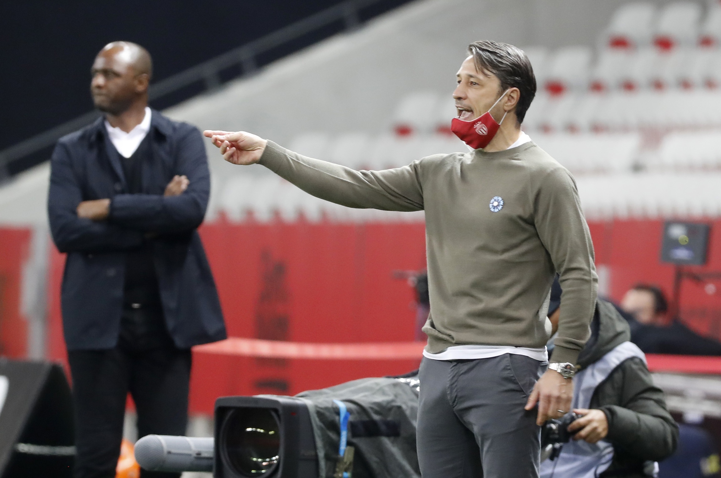 Ligue 1 - OGC Nice vs AS Monaco Soccer Football - Ligue 1 - OGC Nice vs AS Monaco - Allianz Riviera, Nice, France - November 8, 2020 AS Monaco coach Niko Kovac REUTERS/Eric Gaillard ERIC GAILLARD