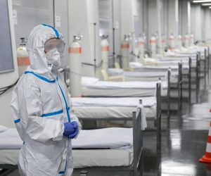 03.11.2020., Zagreb - Predstavljanje operativnog stozera Arene Zagreb za pomoc zdravstvenom sustavu RH u razdoblju COVID-19 pandemije. Photo: Emica Elvedji/PIXSELL