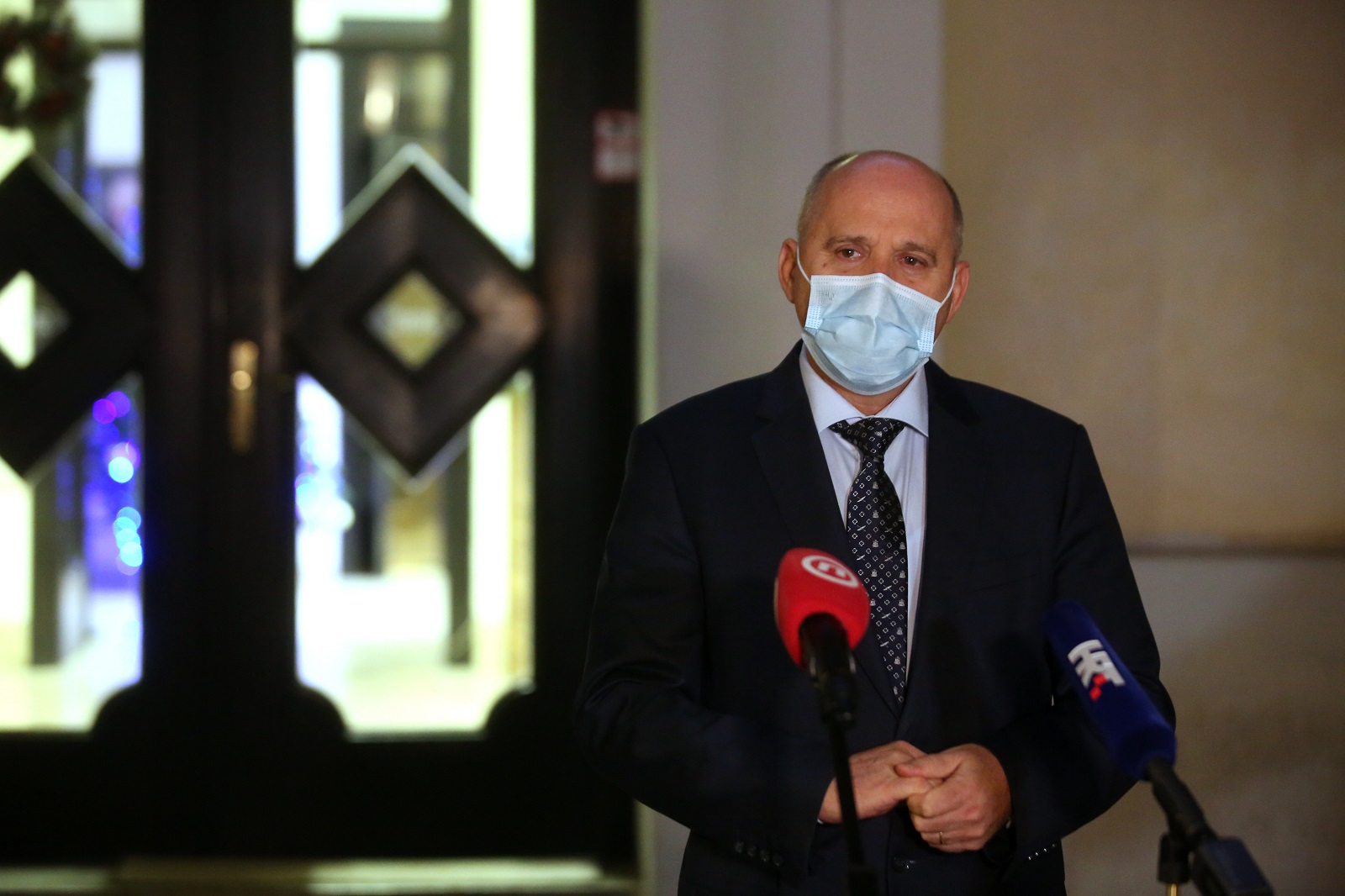 Zagreb, 27.11.2020. - Izjava nakon zajedničke sjednice Predsjedništva i Nacionalnog vijeća HDZ-a. Na fotografiji Branko Bačić.
foto HINA/ Daniel KASAP/ dk