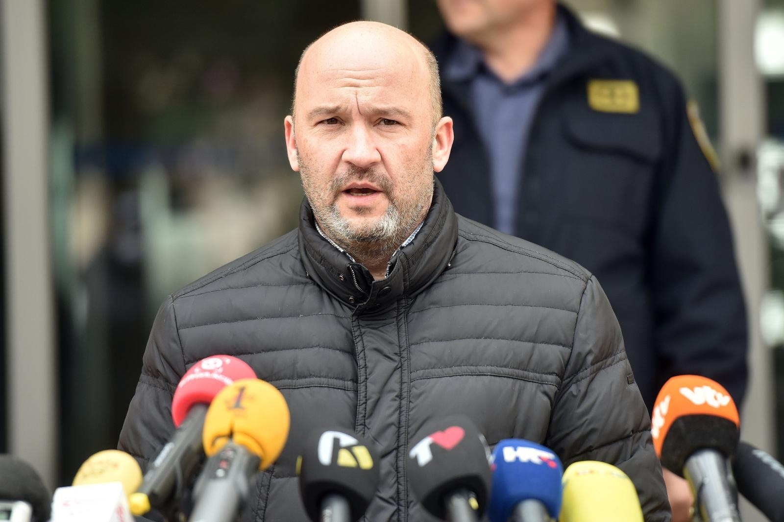 23.03.2020., Cakovec- Konferencija za medije Stozera civilne zastite Medjimurske zupanije. U Medjimurju prvi slucaj zaraze Korona virusom. Dr Tomislav Novinscak.
Photo: Vjeran Zganec Rogulja/PIXSELL
