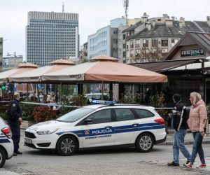14.04.2019, Zagreb - Nogometni navijaci Dinama i Hajduka sukobili su se u kaficu Innotesco na Trenjsnjevackoj trznici.

Photo: Jurica Galoic/PIXSELL