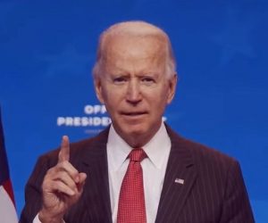 epa08830998 A frame grab from a handout video released by the Office of the President Elect shows US President-Elect Joseph R. Biden addressing the media during a press conference in Wilmington, Delaware, USA, 19 November 2020 (issued 20 November 2020). Georgia state authorities confirmed 19 November US President-elect Joe Biden won the the election in Georgia following a recount. It was the first time the Democrats won a presidential election race in Georgia since 1992 when Bill Clinton was elected.  EPA/OFFICE OF THE PRESIDENT ELECT/HANDOUT BEST QUALITY AVAILABLE HANDOUT EDITORIAL USE ONLY/NO SALES