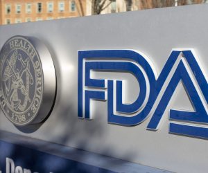 epa08831966 A United States Food and Drug Administration (FDA) sign is seen at the White Oak campus in Silver Spring, Maryland, USA, 20 November 2020. Pfizer Inc. and BioNTech SE are seeking authorization from regulators at the FDA to use their COVID-19 vaccine.  EPA/MICHAEL REYNOLDS