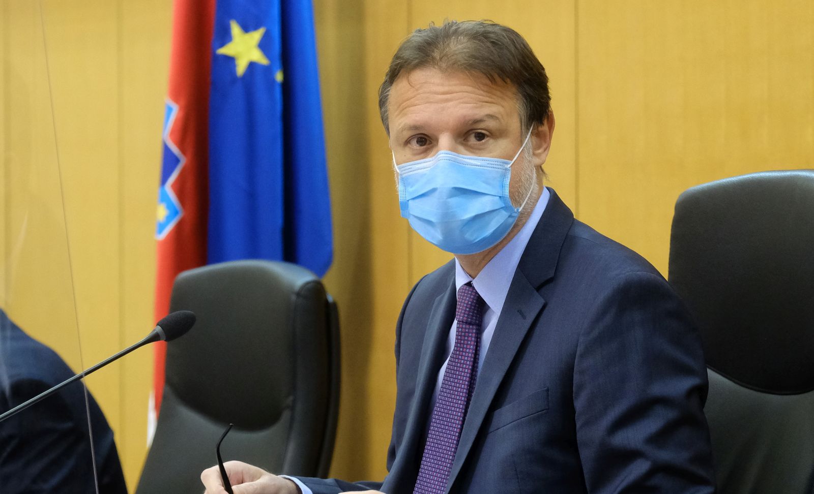 Zagreb, 01.12.2020. - Nastavak sjednice Hrvatskog sabora.
Na fotografiji Gordan Jandroković.
foto HINA/ Edvard ŠUŠAK/ es