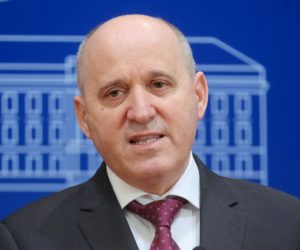 Zagreb, 01.12.2020 - Konferencija za medije Kluba zastupnika HDZ-a na temu "Zaštita Jadranskog mora – proglašenje isključivog gospodarskog pojasa".
Na fotografiji Branko Bačić.
foto HINA/ Edvard ŠUŠAK/ es