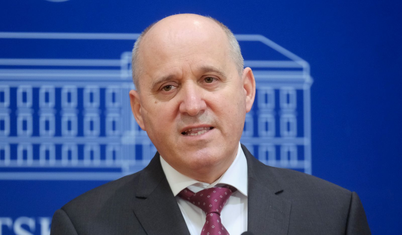 Zagreb, 01.12.2020 - Konferencija za medije Kluba zastupnika HDZ-a na temu "Zaštita Jadranskog mora – proglašenje isključivog gospodarskog pojasa".
Na fotografiji Branko Bačić.
foto HINA/ Edvard ŠUŠAK/ es