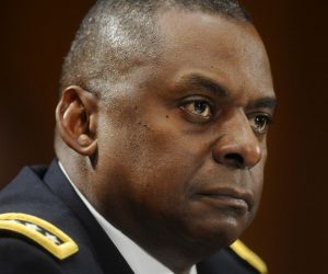 epa08869577 (FILE) - General Lloyd James Austin III, commanding general of United States Forces - Iraq, appears before the US Senate Armed Services Committee hearing on US policy towards Iraq, on Capitol Hill in Washington DC, USA, 03 February 2011 (reissued 08 December 2020). According to media reports on 08 December, US President-elect Joe Biden picked retired General Lloyd James Austin III to be his Defense Secretary. If confirmed by the Senate, Austin will be the first African American to hold the position.  EPA/MICHAEL REYNOLDS