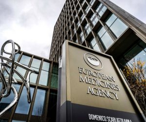 epa08873160 An exterior view of the headquarters of the European Medicines Agency (EMA) in Amsterdam, The Netherlands, 04 December 2020 (issues 09 December 2020). It was reported on 09 December that during a cyber attack on the EMA, documents from pharmaceutical company Pfizer regarding the testing of the company's coronavirus vaccine were accessed, the US company announced in a statement.  EPA/REMKO DE WAAL