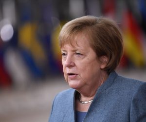 epa08874198 German Chancellor Angela Merkel attends a two days face-to-face EU summit in Brussels, Belgium, 10 December 2020. The EU Leaders will mainly focus on response to the COVID-19, Multi annual framework (MFF) agreement and new EU emissions reduction target for 2030.  EPA/JOHN THYS / POOL