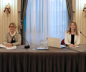 Zagreb, 12.12.2020.- Hrvatski savez za rijetke bolesti (HSRB) na konferenciji za novinare predstavio je prve kvantitativne podatke o rijetkim bolestima na uzorku od 860 osoba. Na sici Vlasta Zmazek i Sanja Bulog. 
foto HINA/ HSRB/ ua