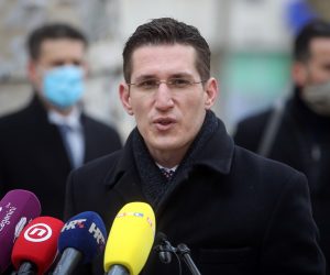 Zagreb, 16.12.2020 - Most je slubeno predstavito Zvonimira Troskota kao svog kandidata za gradonaèelnika Zagreba, a podrku su mu dali svi zastupnici Mosta u Hrvatskom saboru. Na slici Zvonimir Troskot.
foto HINA/ Damir SENÈAR/ ds