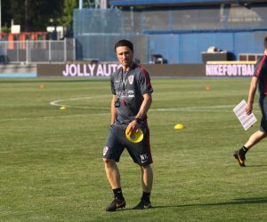03.06.2015., Zagreb - Trening Hrvatske nogometne repezentacije na glavnim terenu Maksimirskog stadiona uoci  prijateljske utakmice s Gibraltarom. Robert Kovac.
Photo: Zeljko Lukunic/PIXSELL