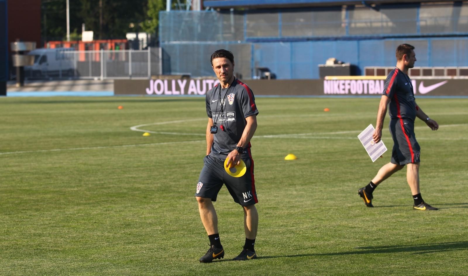 03.06.2015., Zagreb - Trening Hrvatske nogometne repezentacije na glavnim terenu Maksimirskog stadiona uoci  prijateljske utakmice s Gibraltarom. Robert Kovac.
Photo: Zeljko Lukunic/PIXSELL