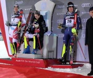 05.01.2020., Zagreb, Sljeme - Druga voznja muskog slaloma Audi FIS Svjetskog skijaskog kupa Snow Queen Trophy. NOEL Clement  Photo: Goran Stanzl/PIXSELL