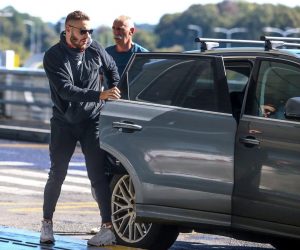 05.10.2020.,Zagreb -  - Zracna luka Franjo Tudjman, Hrvatska nogometna reprezentacija putuje na prijateljsku utakmicu sa Svicarskom .Nikola Vlasic
Photo: Matija Habljak/PIXSELL