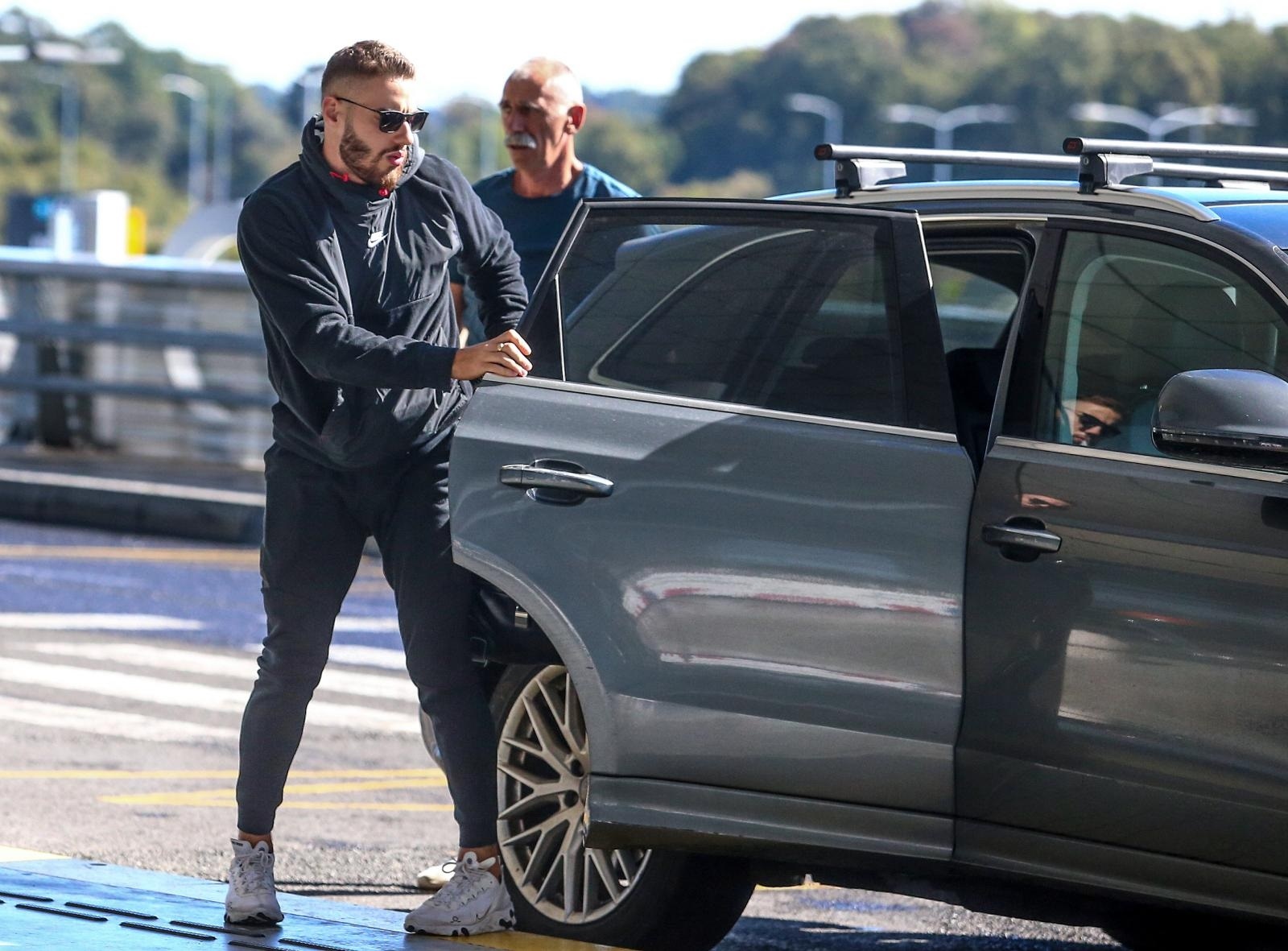 05.10.2020.,Zagreb -  - Zracna luka Franjo Tudjman, Hrvatska nogometna reprezentacija putuje na prijateljsku utakmicu sa Svicarskom .Nikola Vlasic
Photo: Matija Habljak/PIXSELL