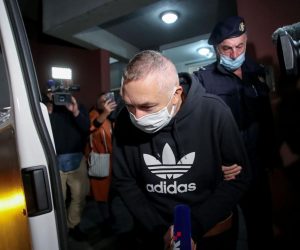 05.10.2020., Zagreb  - Policija dovela Dragana Kovacevica, bivseg sefa Janafa, na pretres nekretnine koju je koristio. 

Photo: Igor Kralj/PIXSELL