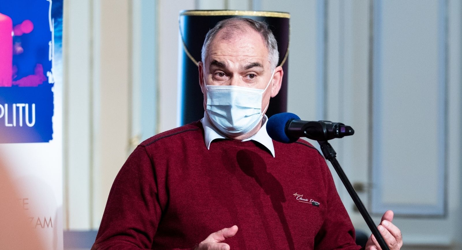 06.12.2020., Split - Paljenje druge advetnske svijece uz delicije s morskim plodovima u sklopu manifestacije Gastroadvent.
Blazenko Boban
Photo: Milan Sabic/PIXSELL