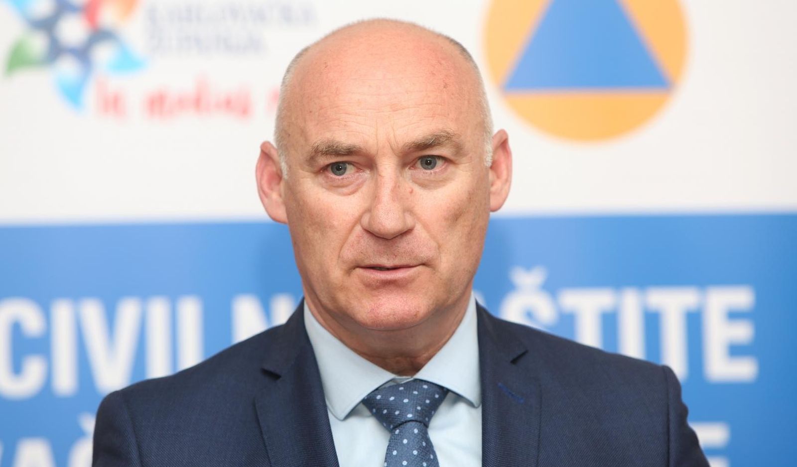 08.06.2020., Karlovac - Konferencija za medije Stozera civilne zastite Karlovacke zupanije na kojoj su o situaciji uzrokovanoj koronavirosm govorili zupan karlovacke zupanije Damir Jelic, zamjenik nacelnika Stozera Civilne zastite RH Damir Trut i clanica Nacionalnog stozera CZ Maja Grba Bujevic.
Photo: Kristina Stedul Fabac/PIXSELL
