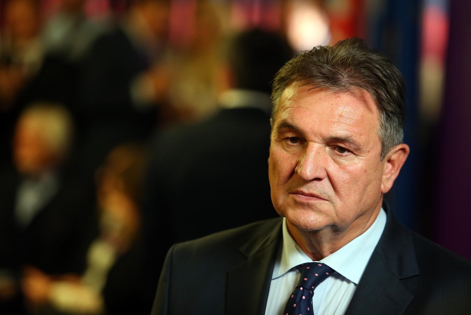 08.11.2015., Zagreb - Docek rezultata parlamentarnih izbora u stozeru Narodne stranke - Reformista u hotelu International. Radimir Cacic. 
Photo: Jurica Galoic/PIXSELL