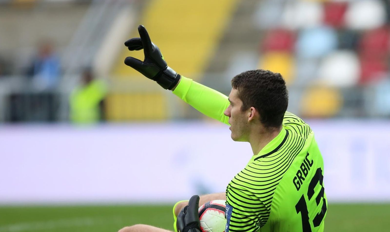 08.12.2018., Rijeka - Hrvatski Telekom Prva liga, 17. kolo, HNK Rijeka - NK Lokomotiva. Ivo Grbic Photo: Nel Pavletic Goricki/PIXSELL