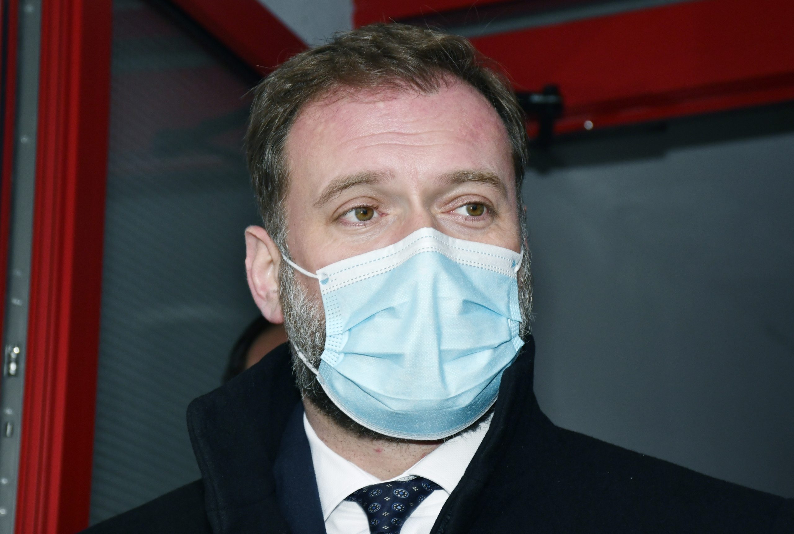 08.12.2020.,Petrinja - Ministar obrane Mario Banozic urucio je cetvorici pripadnika Hrvatske vojske ugovore o najmu stanova u Petrinji Dogadjaju si nazocili i nacelnik Glavnog stozera Oruzanih snaga RH admiral Robert Hranj, drzavni tajnik Sredisnjeg drzavnog ureda za obnovu Nikola Mazar, dozupan Roman Rosavec i zamjenica gradonacelnika Petrinje Viktorija Kaleb.Mario Banozic.
Photo: Nikola Cutuk/PIXSELL