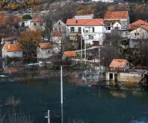 09.12.2020., Vrgorac, Kokorici - Poplava u Kokoricima.
Photo: Miroslav Lelas/PIXSELL