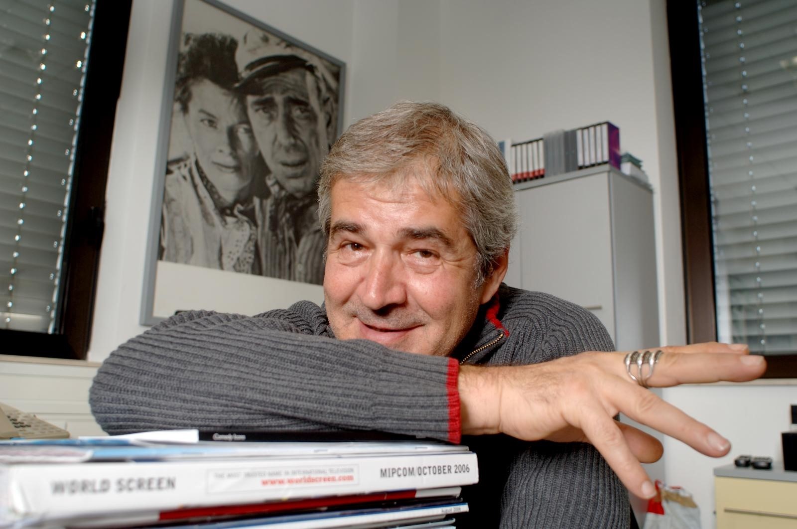 07.11.2006., Zagreb - Djelo Hadziselimovic, urednik stranog programa na HTV-u. 
Photo: Boris Scitar