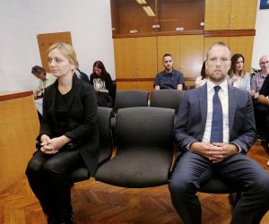 12.09.2019., Zagreb - Pocetak sudjenja na Zupanijskom sudu Tomislavu Sauchi i Sandri Zeljko za aferu Dnevnice. 
Photo: Dalibor Urukalovic/PIXSELL
