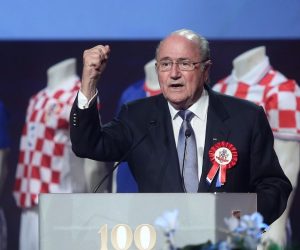04.12.2012., Zagreb - Svecana akademija u Hrvatskom narodnom kazalistu povodom proslave 100. godisnjice Hrvatskog nogometnog saveza. Sepp Blatter.
Photo: Sanjin Strukic/PIXSELL