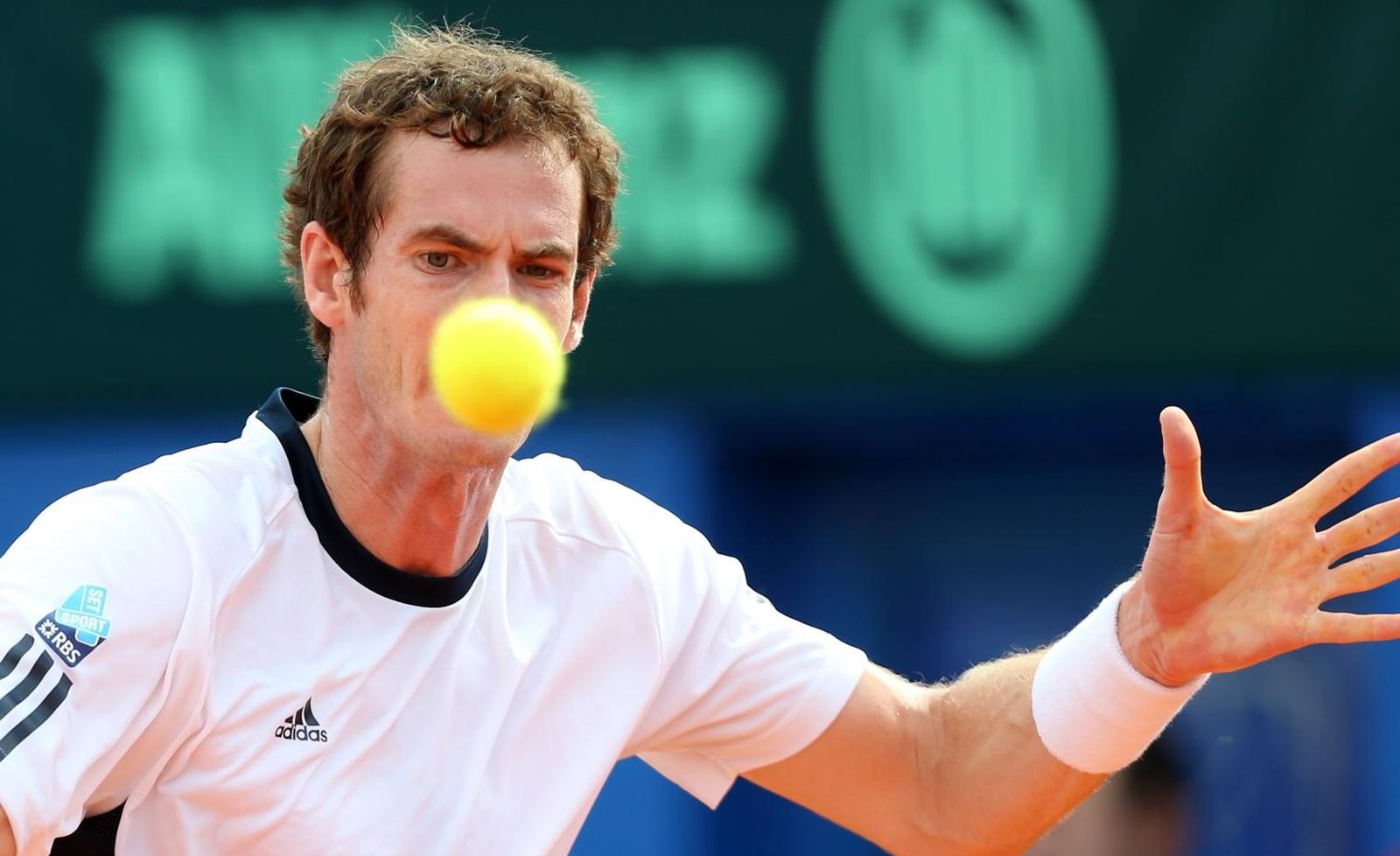 13.09.2013., stadion Stella Maris, Umag - Kvalifikacije za Svjetsku skupinu Davis cupa, Hrvatska - Velika Britanija, Borna Coric - Andy Murray. Photo: Sanjin Strukic/PIXSELL