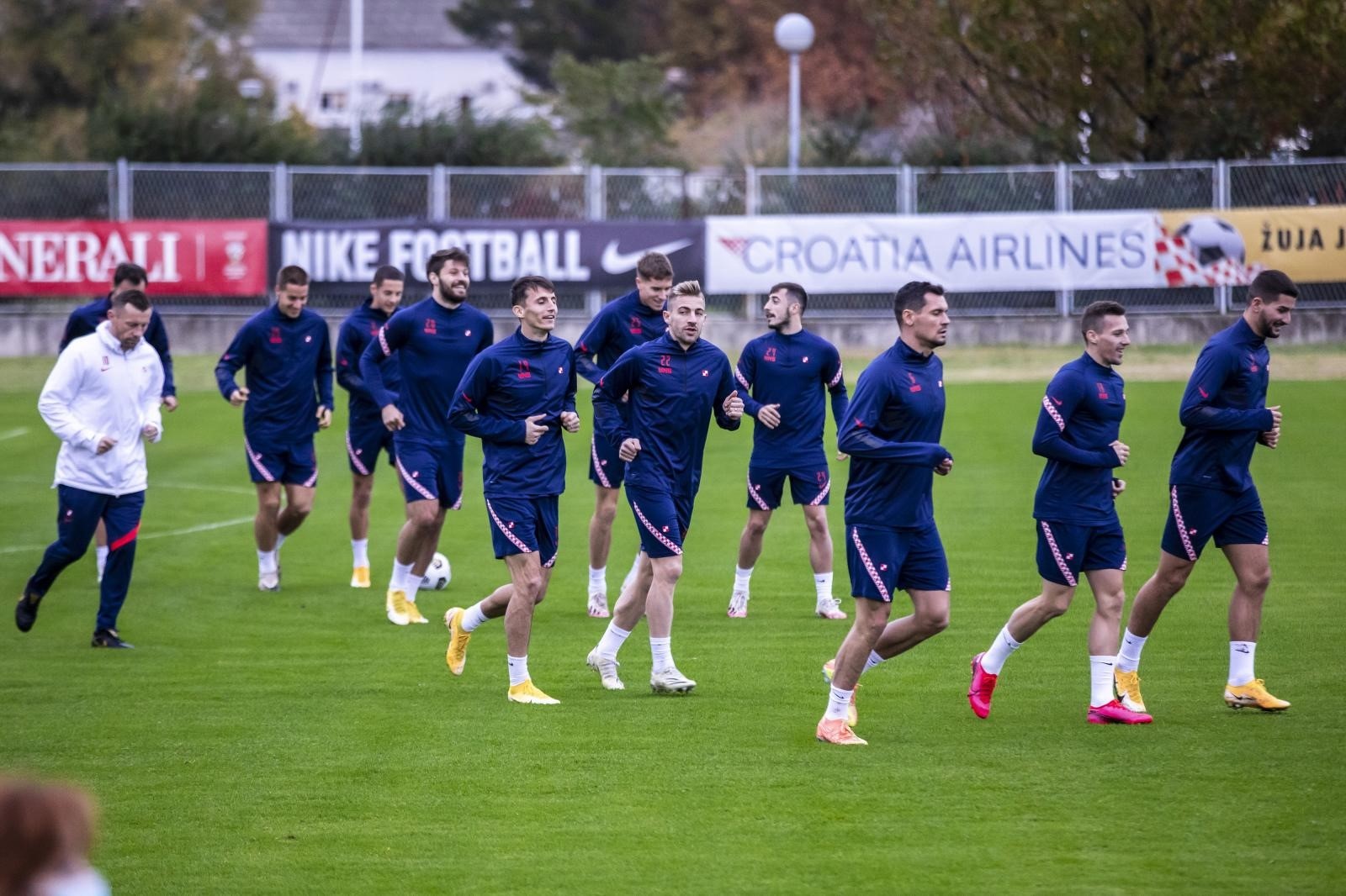 15.11.2020., Omis - Trening Hrvatske nogometne reprezentacije uoci utakmice Lige nacija protiv Portugala. 
Photo: Miroslav Lelas/PIXSELL