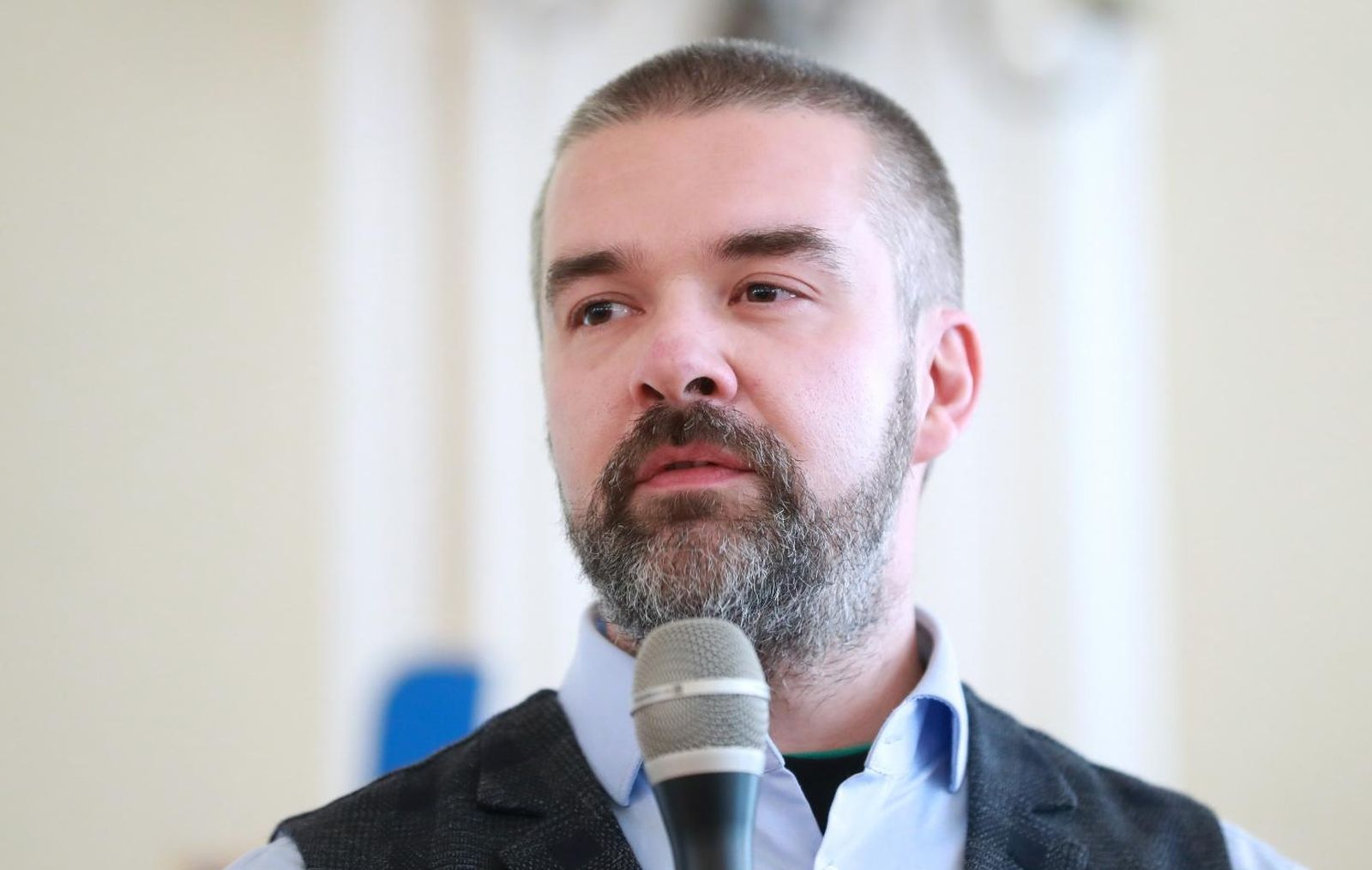 Zagreb:  Svečana dodjela nagrada na natječaju "Oboji svijet"  16.11.2018., Zagreb - Hrvatski glazbeni zavod. Svecana dodjela nagrada na natjecaju: Oboji svijet. Branko Ancic. Photo: Sanjin Strukic/PIXSELL