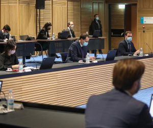 17.12.2020., Zagreb - Sjednica Vlade Republike Hrvatske odrzana u Nacionalnoj i sveucilisnoj knjiznici. Photo: Borna Filic/PIXSELL