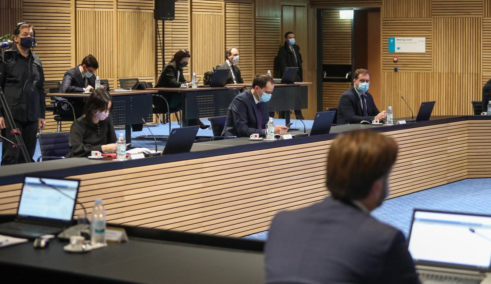 17.12.2020., Zagreb - Sjednica Vlade Republike Hrvatske odrzana u Nacionalnoj i sveucilisnoj knjiznici. Photo: Borna Filic/PIXSELL
