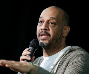 20.02.2018.,  Zagreb - Hamed Bangoura na prvom javnom predstavljanju platforme Alternativa 101 u Centru za kulturu i informacije Maksimir. Photo: Petar Glebov/PIXSELL