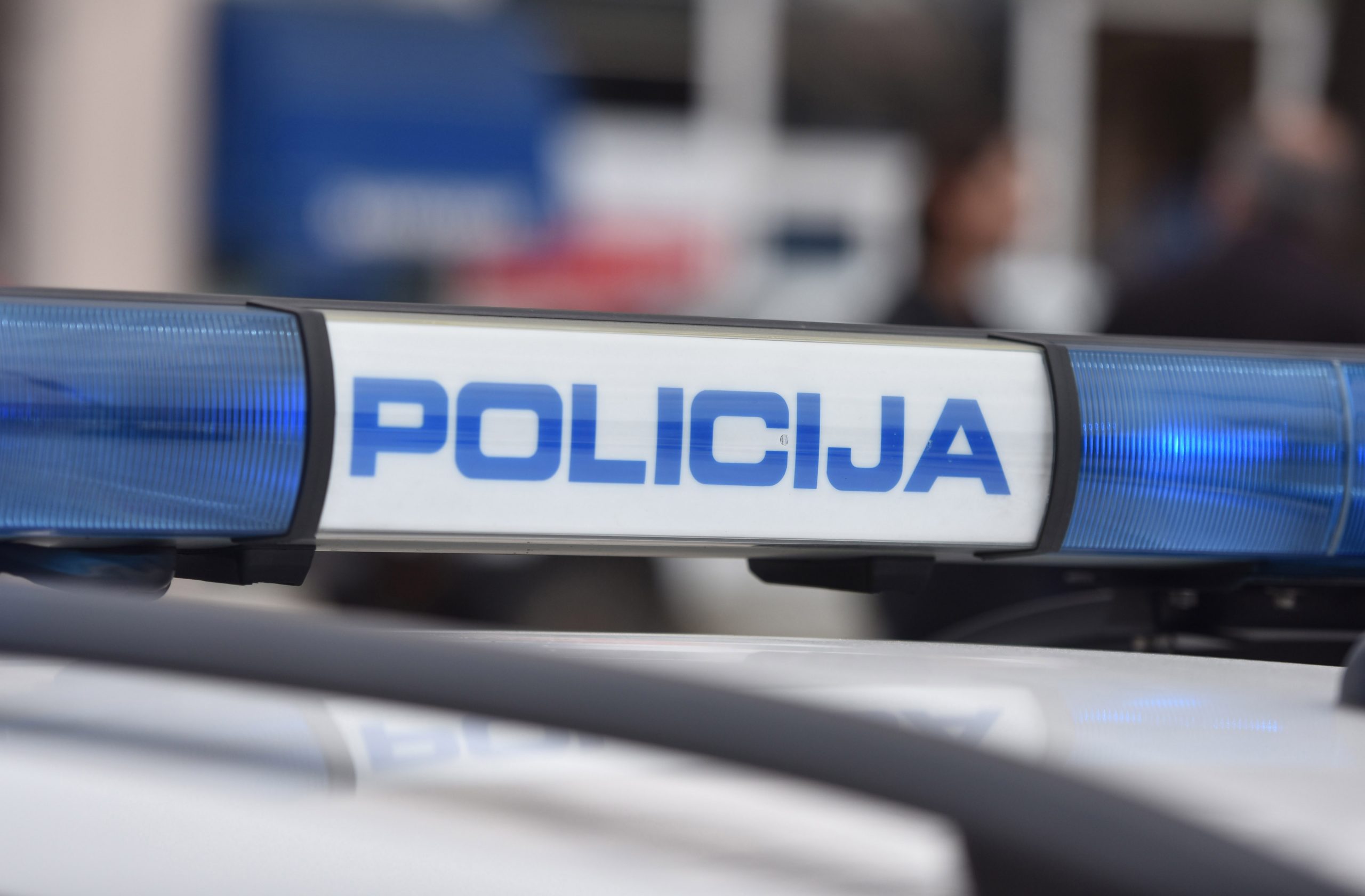 20.03.2017., Sibenik -
Policijske oznake na sluzbenim vozilima.
Photo: Hrvoje Jelavic/PIXSELL