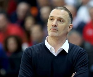 21.02.2020.,  KC Drazen Petrovic, Zagreb - Kvalifikacije za Europsko prvenstvo, FIBA EuroBasket 2021. Kosarkaska utakmica Hrvatska - Svedska.  Veljko Mrsic.
Photo: Igor Kralj/PIXSELL