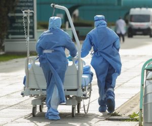 23.10.2020., Zagreb - Klinicka bolnica Dubrava zatvorila je svoju hitnu sluzbu te je postala smjestaj za bolesnike COVID-19. 
Photo: Luka Stanzl/PIXSELL