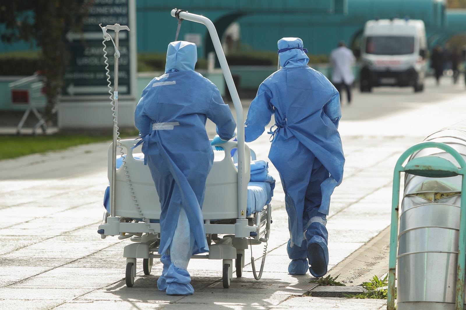 23.10.2020., Zagreb - Klinicka bolnica Dubrava zatvorila je svoju hitnu sluzbu te je postala smjestaj za bolesnike COVID-19. 
Photo: Luka Stanzl/PIXSELL