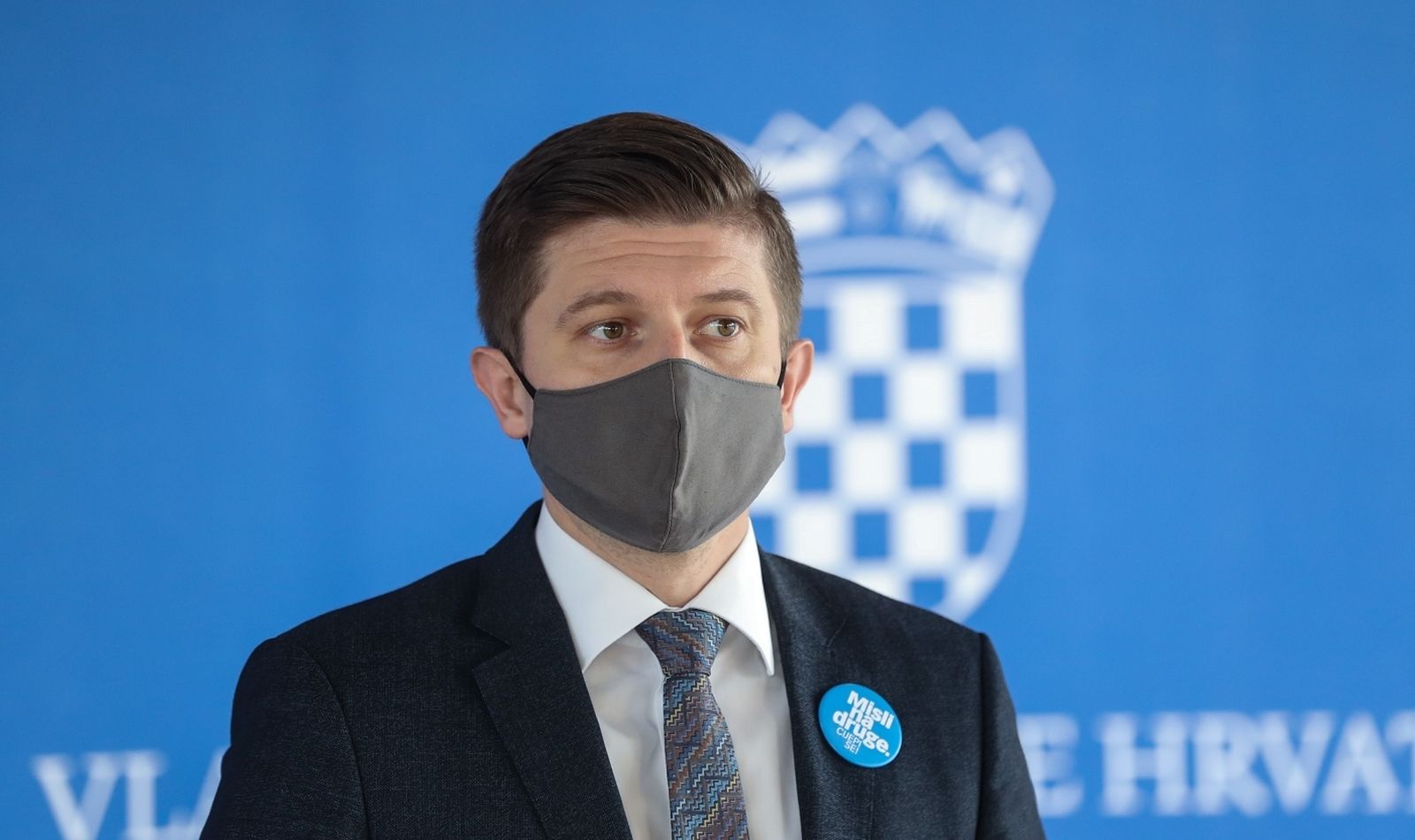 23.12.2020., Zagreb - Potpredsjednik Vlade i ministar financija Zdravko Maric dao je izjavu za medije o poreznim reformama. Video: Zeljko Lukunic/PIXSELL