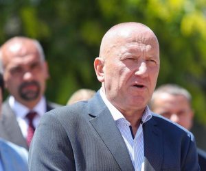 24.05.2020., Europski trg, Zagreb - Konferencija za novinare stranke s Imenom i Prezimenom. Na konferenciji su predstavili politiku stranke za zdravstvo. Boro Nogalo. 
Photo: Luka Stanzl/PIXSELL